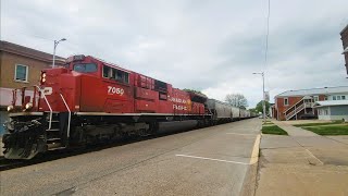 CPKC 7050 Street Runner  Bellevue  Iowa [upl. by Landre26]