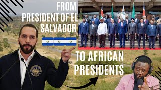 The Story of El Salvador 🇸🇻🇸🇻President Bukele and Africa Presidents 🇳🇬🇨🇩🇬🇭🇿🇦🇸🇳🇸🇴 [upl. by Laure]