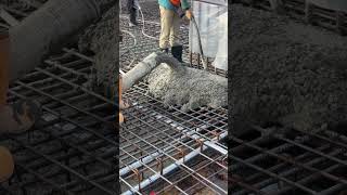 Concrete Post Tensioned youtubeshorts shorts short stone construction concrete cement [upl. by Shippee]