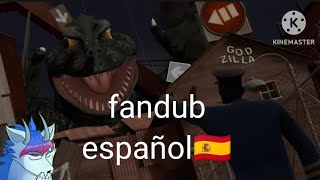 the spy fights godzilla for some reason fandub español 🇪🇦 [upl. by Pantin]