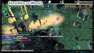 DotAHL 59  MPGL 38 Finals Execration vs Mineski Game 2 [upl. by Drarej]