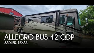 Used 2007 Allegro Bus 42 Qdp for sale in Sadler Texas [upl. by Peery]