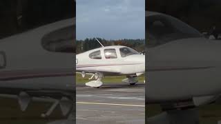 Cirrus SR20 at Blackbush airport planespotter aircraft planespotting avgeeks flying planes [upl. by Gareri]