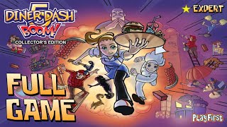 Diner Dash 5 BOOM Collectors Edition PC  Full Game 1080p60 HD Walkthrough  No Commentary [upl. by Liagibba]