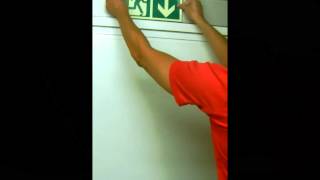 Photoluminescent adhesives for emergency exits [upl. by Saidnac]