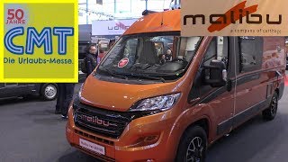 CMT Messe Stuttgart 2018 Malibu a company of carthago  Malibu Van  Wohnmobile  Campers [upl. by Acirfa]