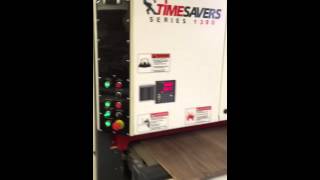 Timesavers wide belt sander model 1311 36quot [upl. by Candyce662]