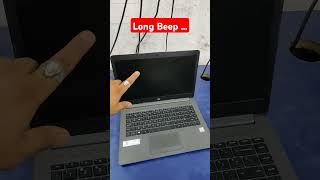 How to Solve Long Beep  Continuous Beep laptoprepair longbeep continuousbeep shorts short [upl. by Elbertine730]