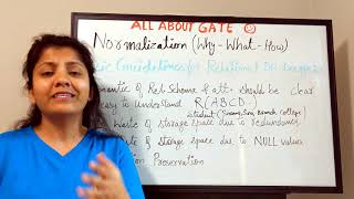 Relational Database Design Guidelines  DBMS Session 18 [upl. by Anaiek]