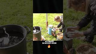 Comment chauffer de leau avec un Rocket Stove   PART 2 [upl. by Derrek]