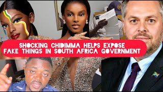 See How Nigerian Miss Chidimma Vanessa Expose Big Fraud In South Africa Government [upl. by Ahcim]