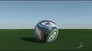 How To Make The FIFA World Cup Brazuca Ball In Ble [upl. by Gunn]