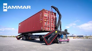 Discover Hammar selfloading trailers  36 tonnes in 35 minutes [upl. by Tennek]