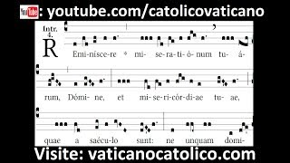 Reminiscere  Canto Gregoriano  Gregorian Chant [upl. by Akialam]