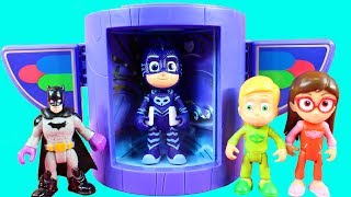 Batman amp Superheroes Transform With PJ Masks [upl. by Tterraj]