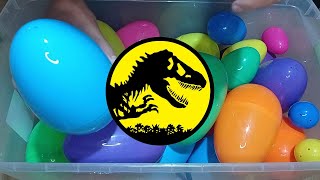 Huevos de Dinosaurios  Huevos Sorpresa Gigante n4 [upl. by Ahseryt]