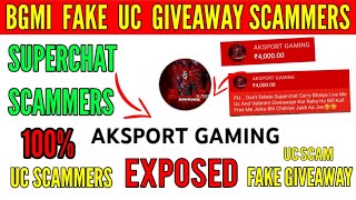 PrinceS2 Exposed With Proof  Aksport Gaming Fake Uc Giveaway Scammers Exposed  Bgmi Scammer [upl. by Ydnes]