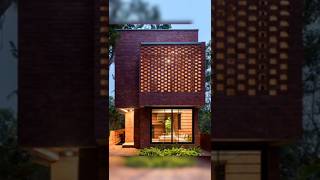 Narrow Brick House in Kerala 🏡  shorts trending viralshorts [upl. by Aitat]