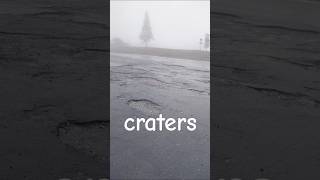 craters in the asphalt [upl. by Tnomed792]