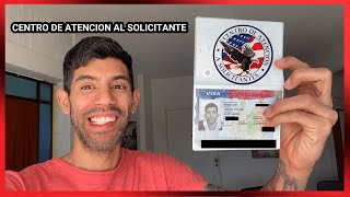 Cita en el CAS 🇺🇸🗽 FOTO  HUELLAS y Entrega de VISA AMERICANA [upl. by Ettelimay]