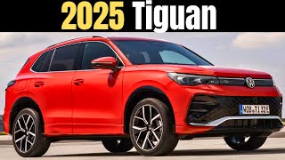 The New 2025 Volkswagen Tiguan  First Look and Review [upl. by Anala347]