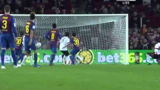 FC Barcelona VS Hospitalet 90 All Goals amp Full Match Highlights 22122011 [upl. by Nnazil]