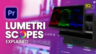 What Is Lumetri Scopes Adobe Premiere Pro  Color Grading in Adobe Premiere Lecture 05  SQTeaches [upl. by Yenittirb]