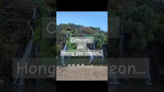 Catarata de Hongjaecheon travel paisajes seoul corea montaña [upl. by Gereron]