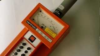 Geiger Counter Berthold LB 1331 Gas GM Tube [upl. by Terzas]