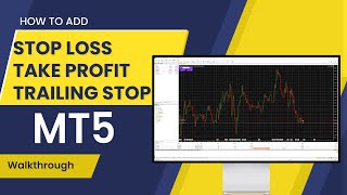 How to Set Trailing Stop Losses Using TradeStation mobile [upl. by Trudi]