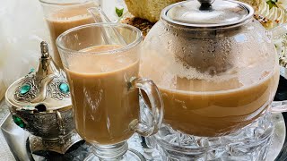 Afghan Shir Chai  Afghani Tea  shirchai Afghani شير چاى افغانى [upl. by Krissie]