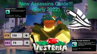 Vesteria New Assassin Guide [upl. by Nnylsoj742]