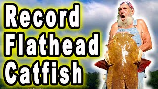 New Record Flathead Catfish [upl. by Eemia185]