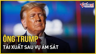 Ông Trump lần đầu lộ diện hé lộ mối quan hệ với bà Harris sau vụ ám sát hụt  Báo VietNamNet [upl. by Miun]