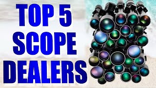 Top 5 Rifle Scope Vendors  WATCH BEFORE BUYING [upl. by Ayaet]