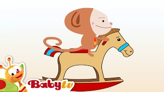 Oliver  Rocking Horse  Videos for Toddlres BabyTV [upl. by Ashely]