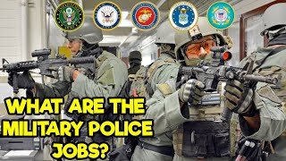 EVERY MILITARY POLICE JOB EXPLAINED [upl. by Sumaes]