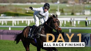 ALL RACE FINISHES FROM DAY 1 OF THE CHELTENHAM FESTIVAL 2023 [upl. by Mogerly616]