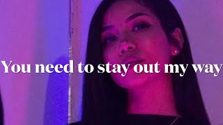 triggered  jhene aiko  lyrics [upl. by Odilo]