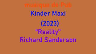 musique pub Kinder Maxi 2023 [upl. by Shena]