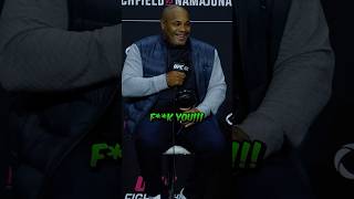 😳 DANIEL CORMIER BLASTS DISRESPECTFUL FAN FOR ASKING HOW IT FEELS TO BE JON JONES SON [upl. by Ahsataj314]