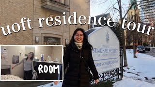 A UofT Dorm Tour 👀 St Michaels College Residence at University of Toronto [upl. by Cecilla]