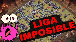 LA LIGA MAS DIFICIL 😥 CLAHS OF CLANS [upl. by Aislehc680]