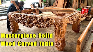 Going Crazy Over The Rare Ideas Of A Seasoned Carpenter  A OneOfAKind Creativity With Solid Wood [upl. by Nytsirc]