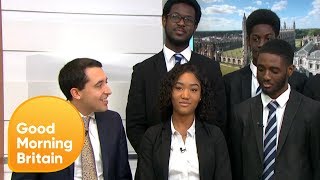 East London State School Secures 41 Oxbridge Offers  Good Morning Britain [upl. by Uzzi]