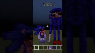 SHIN SONIC VS SONICEXE sonicthehedgehog shinsonic sonicexe sega minecraft youtubeshorts [upl. by Troth684]