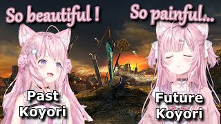 Koyoris first time seeing FFXs intro vs Koyori reaching that part in game [upl. by Anaeirb]