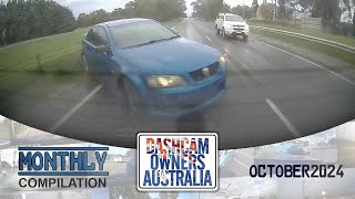 Dash Cam Owners Australia October 2024 On the Road Compilation [upl. by Aratas]