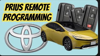 How to Program a Prius Remote Key Fob  StepbyStep Guide [upl. by Chura]