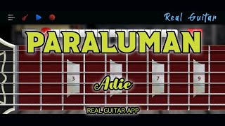 Paraluman  Adie  Real Guitar App Cover [upl. by Bronder275]